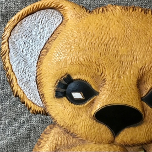 Vintage Plastic Koala Bear Wall Hanging Wall Art Dart Industries - Picture 2 of 9